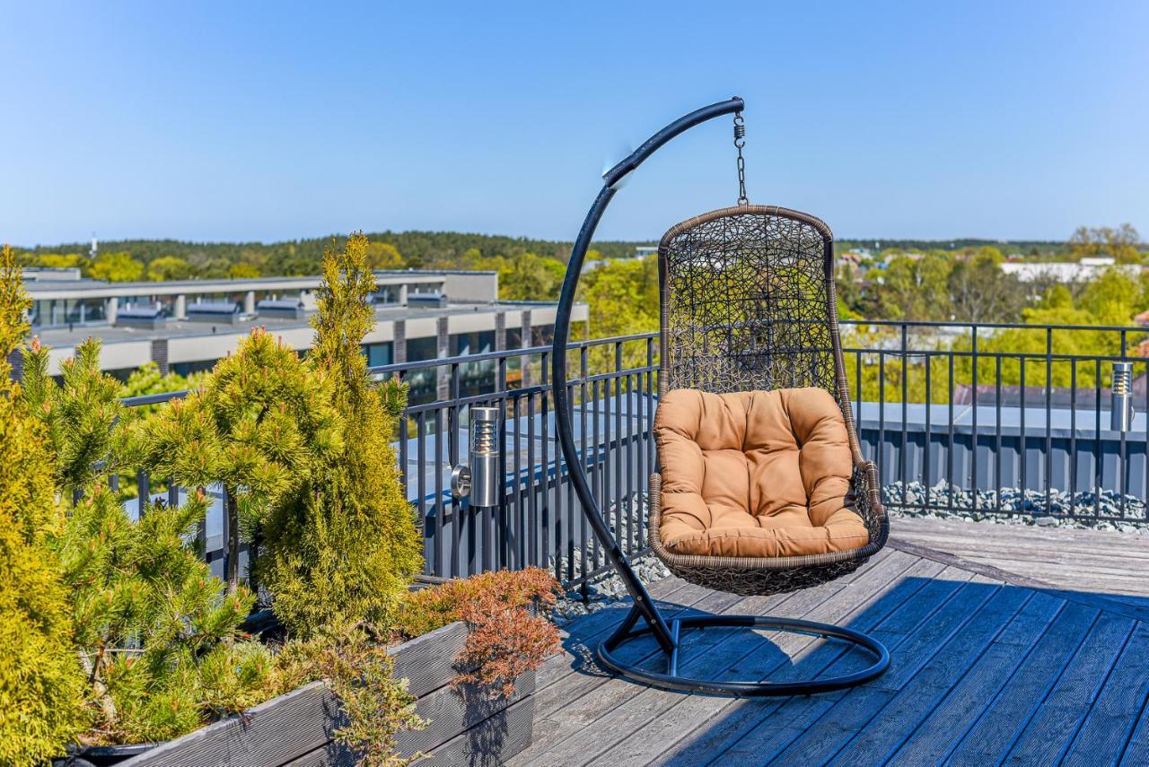 Sea View Penthouse Terrace Palanga Old Town Lejlighed Eksteriør billede