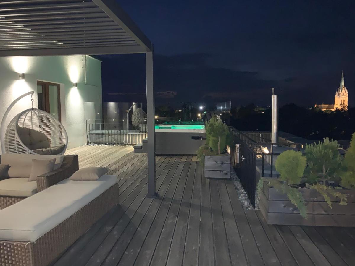 Sea View Penthouse Terrace Palanga Old Town Lejlighed Eksteriør billede