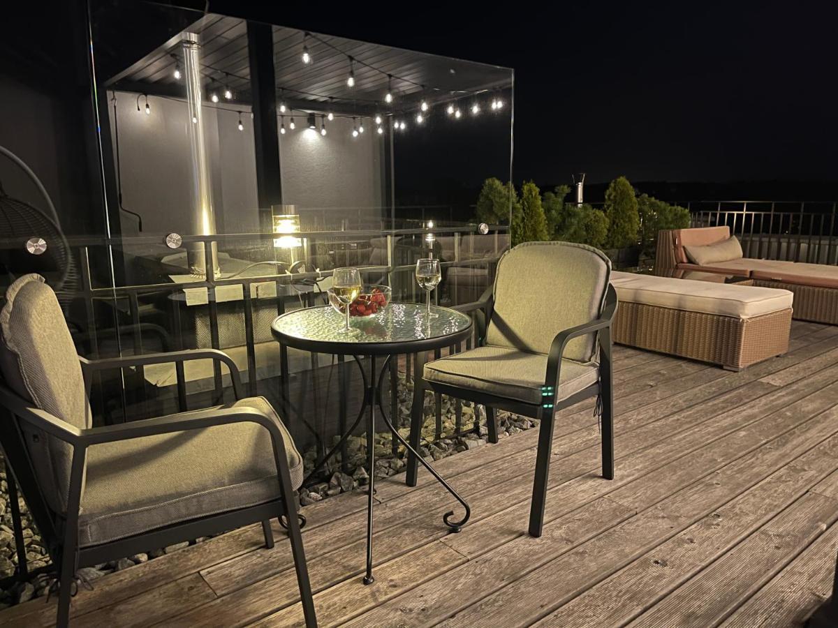 Sea View Penthouse Terrace Palanga Old Town Lejlighed Eksteriør billede