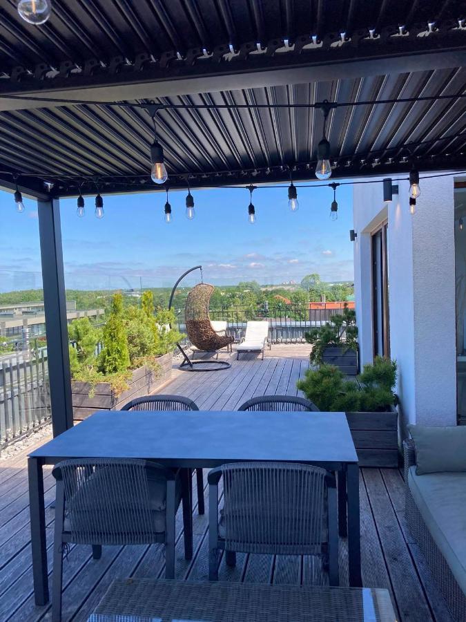 Sea View Penthouse Terrace Palanga Old Town Lejlighed Eksteriør billede