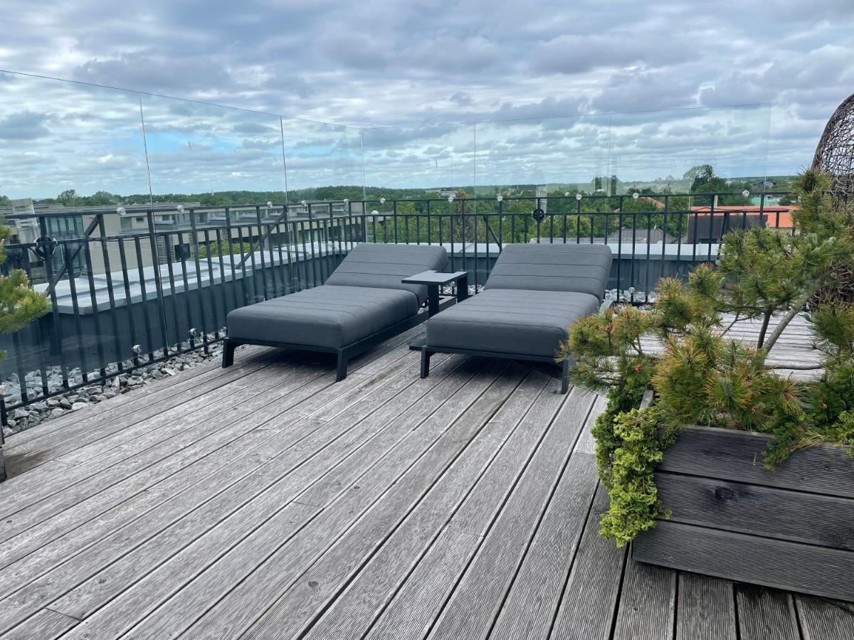 Sea View Penthouse Terrace Palanga Old Town Lejlighed Eksteriør billede