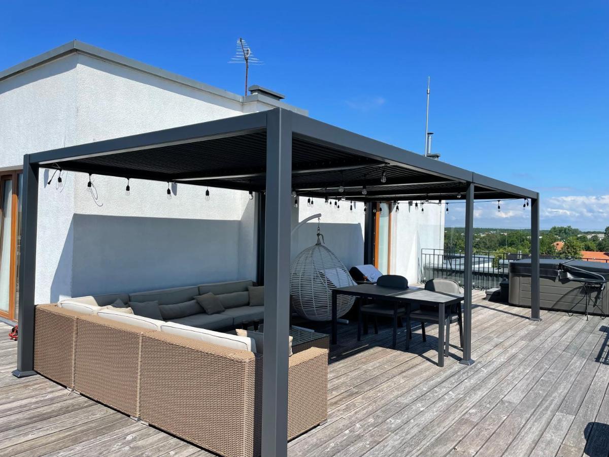 Sea View Penthouse Terrace Palanga Old Town Lejlighed Eksteriør billede