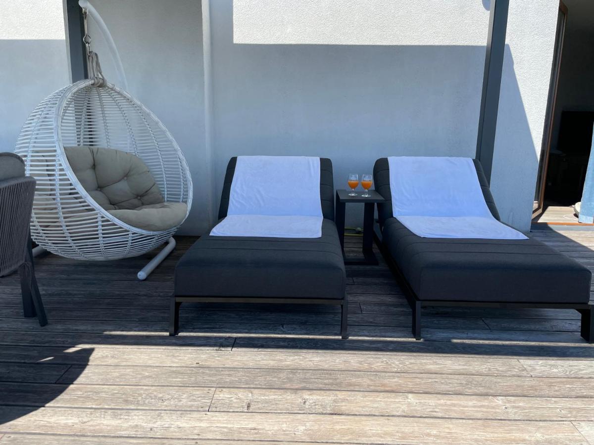 Sea View Penthouse Terrace Palanga Old Town Lejlighed Eksteriør billede