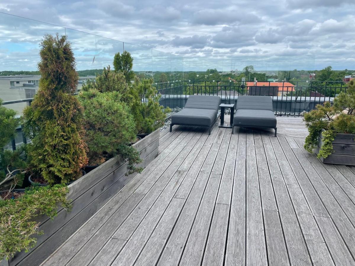 Sea View Penthouse Terrace Palanga Old Town Lejlighed Eksteriør billede