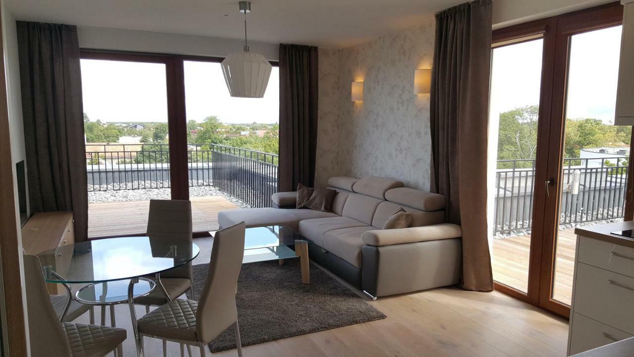 Sea View Penthouse Terrace Palanga Old Town Lejlighed Eksteriør billede