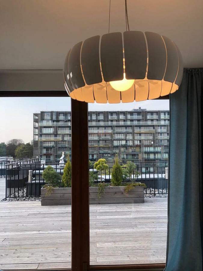 Sea View Penthouse Terrace Palanga Old Town Lejlighed Eksteriør billede