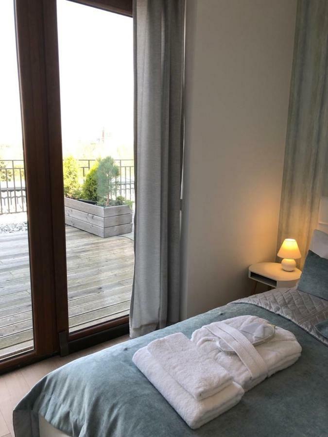 Sea View Penthouse Terrace Palanga Old Town Lejlighed Eksteriør billede