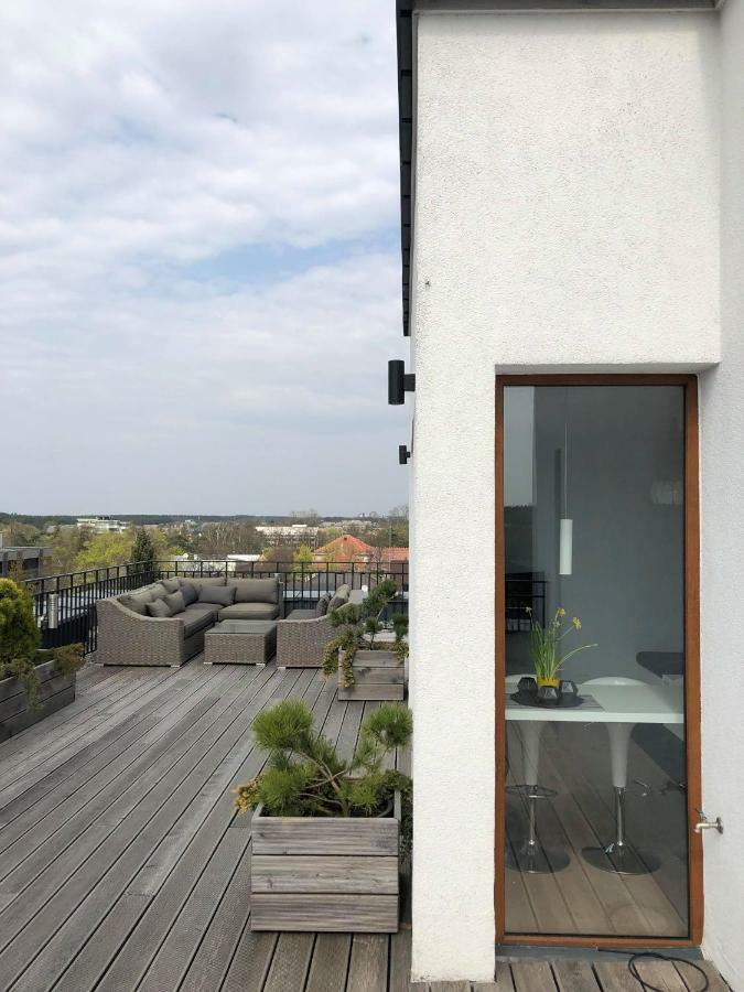 Sea View Penthouse Terrace Palanga Old Town Lejlighed Eksteriør billede