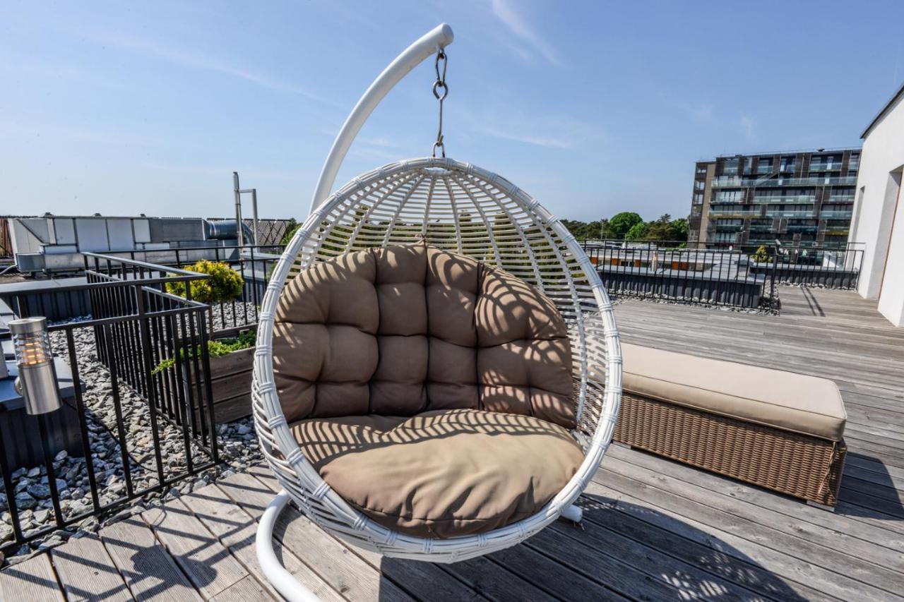 Sea View Penthouse Terrace Palanga Old Town Lejlighed Eksteriør billede